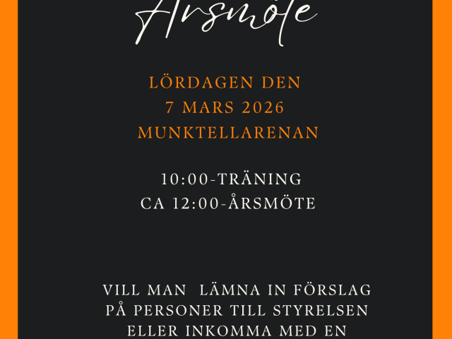 Årsmöte 2026